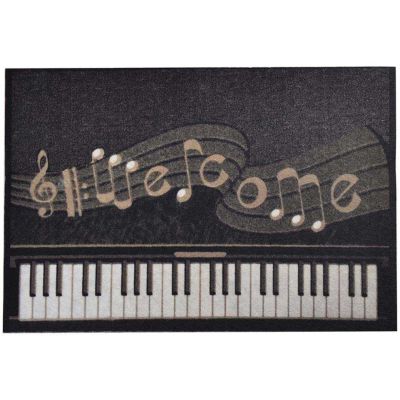 Paillasson en PVC 40 x 60 cm Door (Piano)