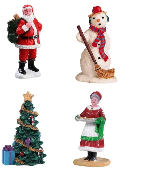 Espace vert facile:Figurine pour village de Noël Lemax Santa’s wonderland