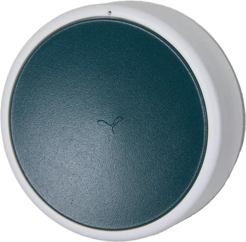 Jardin quotidien：Interrupteur connecté Ludo coloris bleu en aluminium Fermob - Ø 7,5 cm x 2,5 cm