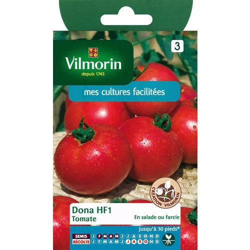 Jardin et idées：Graines de tomate dona HF1 Vilmorin - graines à semer