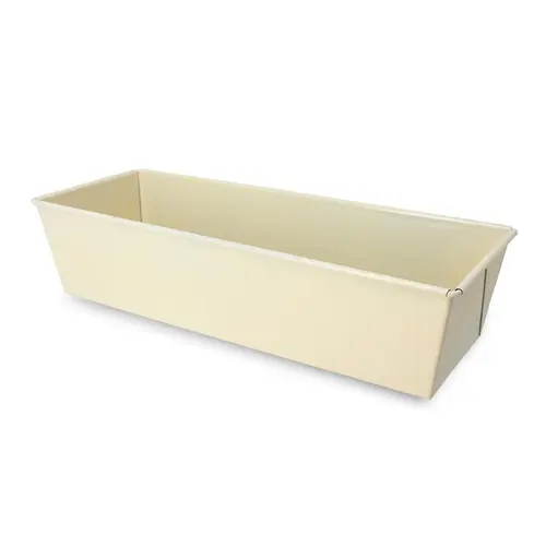 Votre jardin：Moule à cake en acier carbone crème Menastyl Colorama - 30,5 x 11,5 cm