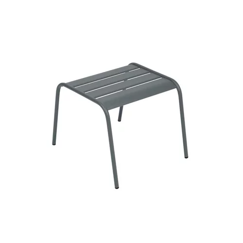 Idée au jardin:Repose-pieds Monceau coloris gris orage Fermob - 41 cm
