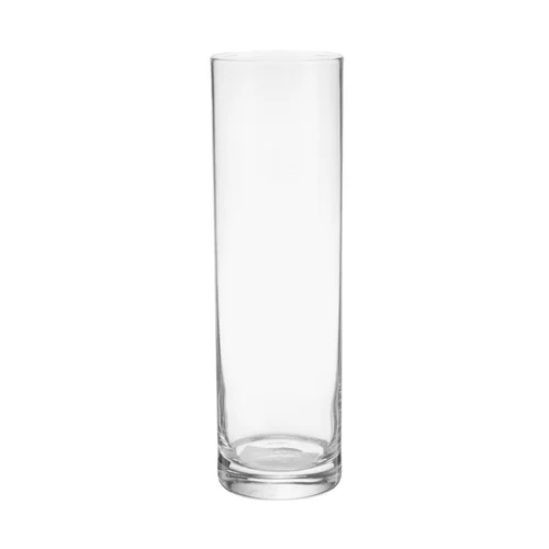 Pour vos envies de jardin:Vase Fiori coloris transparent en verre - 27 cm
