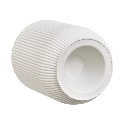 Choix jardin:Cache-pot coloris blanc Vibes Fold Elho - Ø 12,5 cm