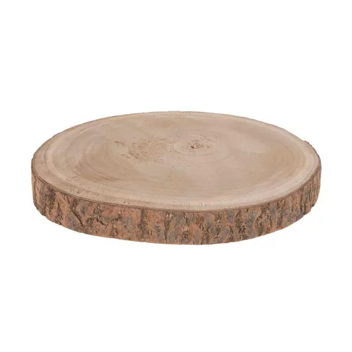 Facile jardin：Rondin Paulownia en bois naturel Ø 30 x H 3 cm