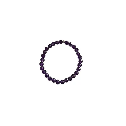 Idéal pour le jardin：Bracelet améthyste 8mm