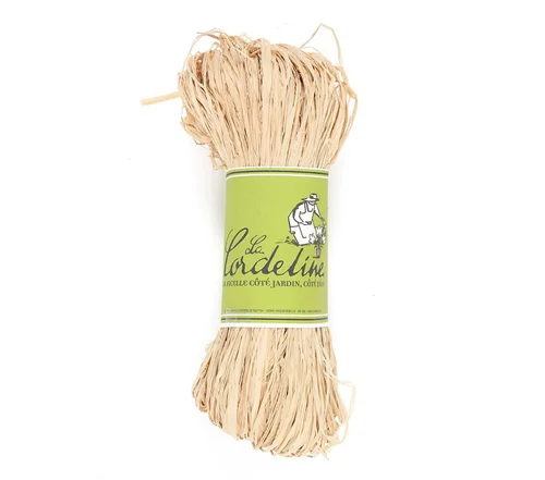 Sélection pour vos extérieurs:Raphia naturel pour plantes La cordeline - 50 g
