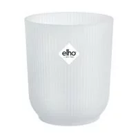 Sélection au jardin：Cache-pot coloris transparent Vibes Fold Elho - Ø 12,5 cm