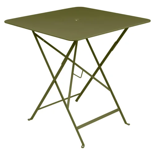 Nature facile:Table pliante Bistro coloris vert en acier Fermob - 37 x 57 x 74 cm