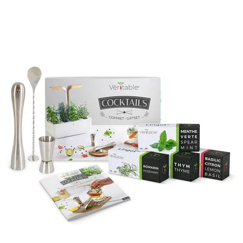 Jardin et déco：Coffret de lingots "Cocktail" pour Potager Véritable - 4 lingots