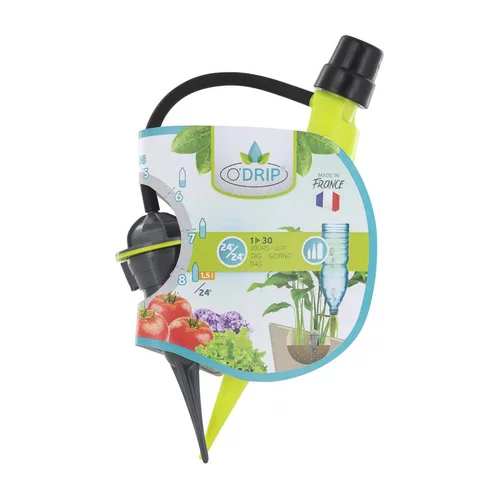 Jardin à vivre：Arrosage à pied goutteur vert Odrip