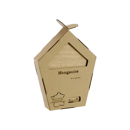 Un plus pour vos extérieurs:Kit mangeoire en bois botanic® (à monter)