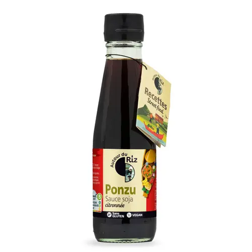Pour un jardin accueillant:Ponzu sauce soja citronnée bio Autour du riz - 200 ml