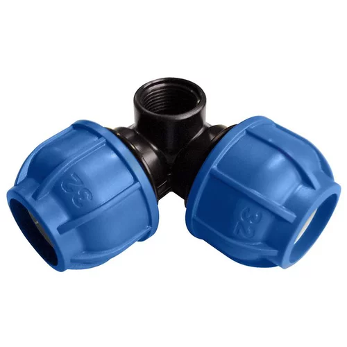 Espace vert confort:Coude de compression femelle 20 x 27 mm