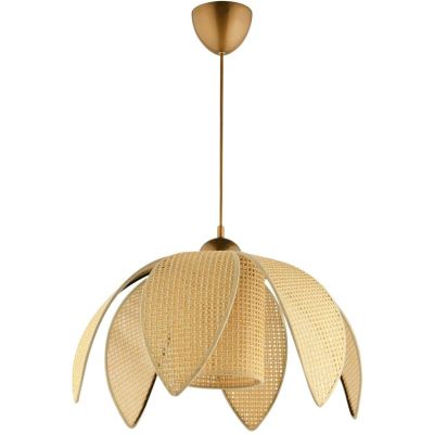 Suspension en PVC Lalie (Crème et doré)