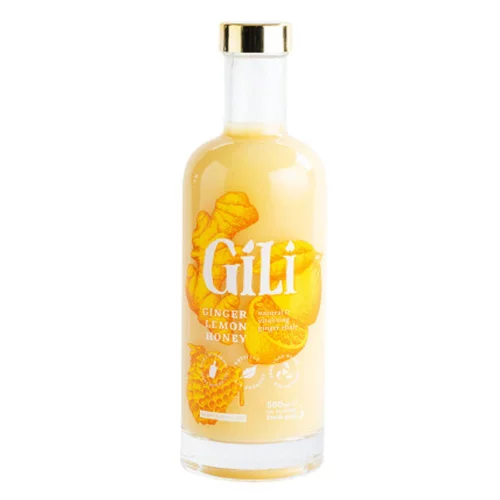 Solution extérieure:Boisson sans alcool gingembre Bio Gili Elixir - 50 cl
