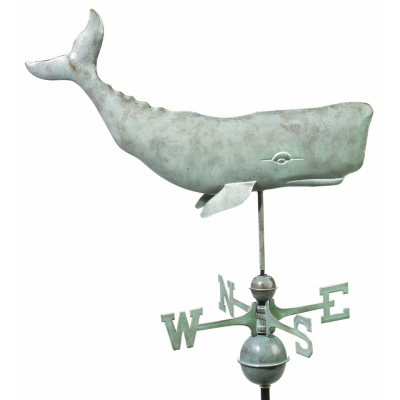 Girouette en cuivre (Baleine)