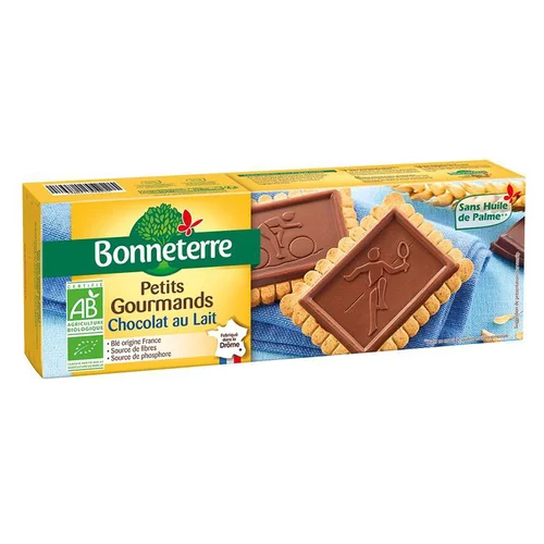 Pour un extérieur bien équipé：Petits gourmands chocolat lait 126g