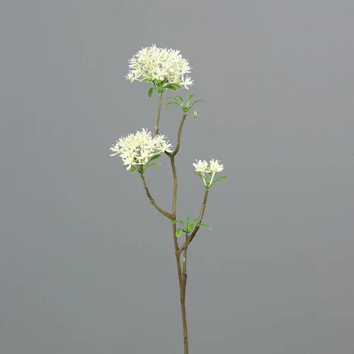 Pour mieux aménager votre jardin:Branche artificielle de Bouvardia crème - 54 cm