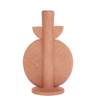 Bougeoir en résine Bubble (Orange terracotta)