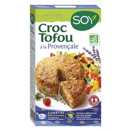 Bien pour le jardin：Croque tofou à la provençale bio 200 g