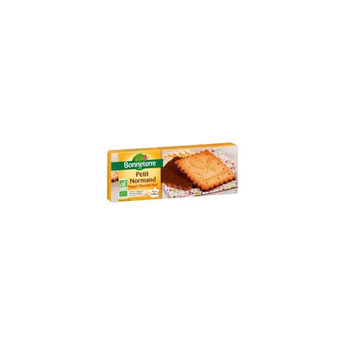 Un indispensable au jardin:Petit Normand nappé de chocolat noir - 150 gr