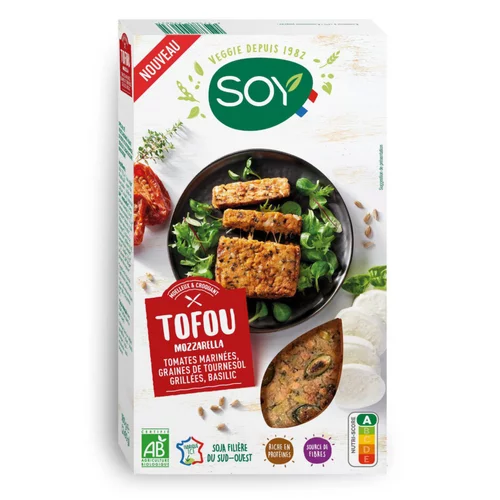 Choix pratique：Tofou Mozzarella bio Soy - 2 x 90 g