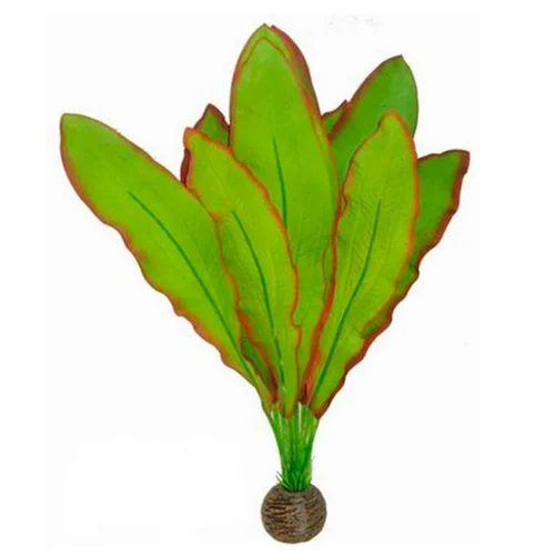 Pour profiter dehors：Plante artificielle d'aquarium Aponogeton, résistante, SUPERFISH