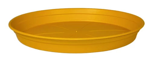 Pour tous vos besoins jardin:Soucoupe en plastique recyclé jaune pollen Cocoripot - Ø 50 cm
