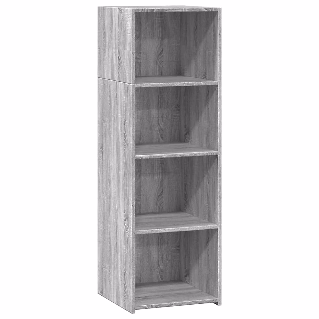 Buffet haut sonoma gris 40 × 41 × 124 cm bois d'ingénierie vidaXL