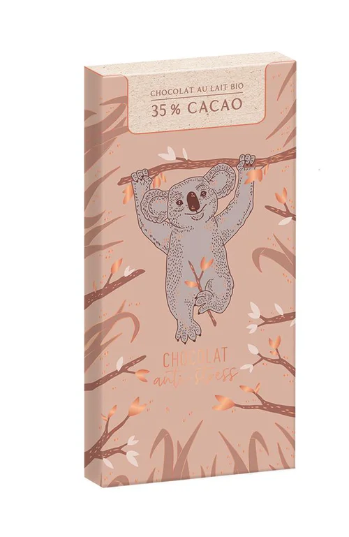 Solution utile：Chocolat « chocolat anti-stress » bio Art Grafik - 70 g