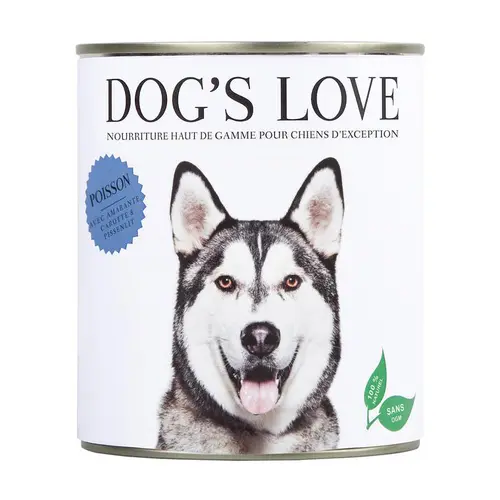Pour la maison et l’extérieur:Pâtée naturelle pour chien au poisson - boite de 200 g