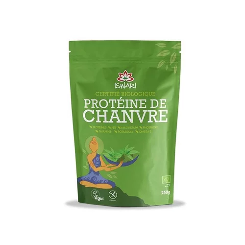 Jardin & nature:Protéine de chanvre bio Iswari - 360 g