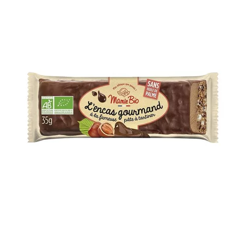 Jardin moderne：Barre céréales et pâte a tartiner bio Mamie bio - 35 g