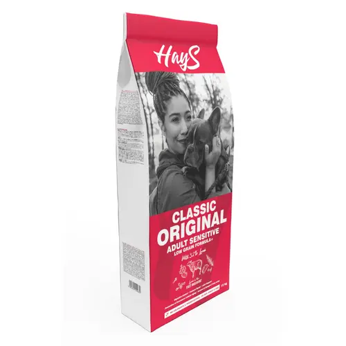 Mieux dehors:Croquette pour chien adulte sensible à l'agneau Hays Classic - 15 kg