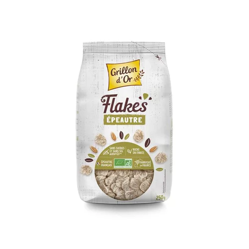 Un plus pour votre jardin：Flakes d’épeautre bio 250 g
