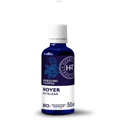 Solution au jardin:Complément alimentaire gemmo macérat noyer bio Herbes et Traditions - 50 ml