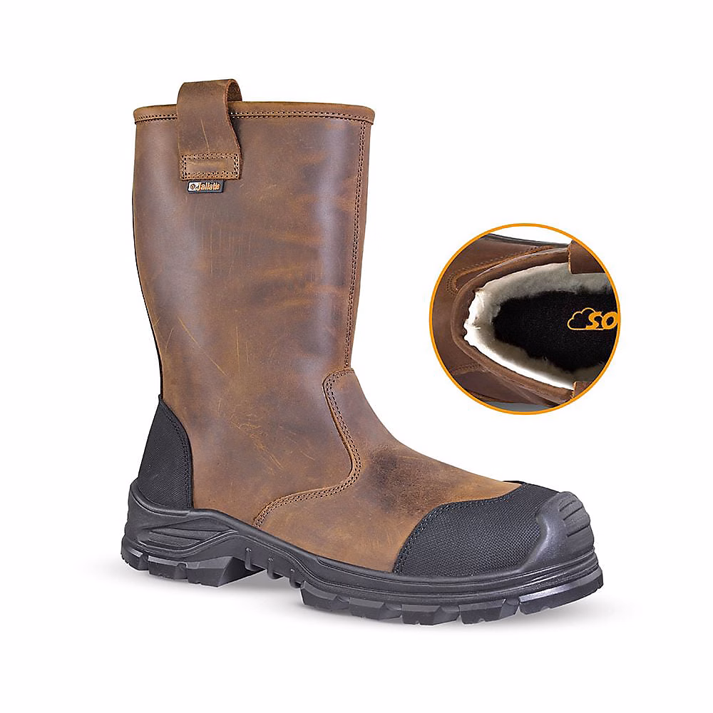 Bottes de sécurité JALLATTE JALCYPRESS S3 CI SRC Marron 46 – Réf. MLCKYXPFH4737850910