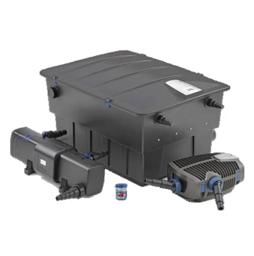 Pour valoriser votre jardin:Filtre à bassin avec UV et pompe bio, OASE BioTec Set ScreenMatic 2 - 60000