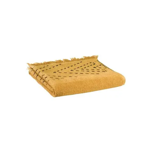 Jardin & solutions:Serviette de toilette en coton coloris bronze Julia - 50 x 100 cm