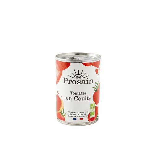 Sélection malin:Coulis de tomates bio en boîte de 410 g