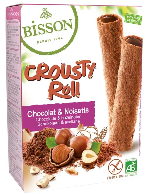 Jardin pour tous:Crousty Roll cacao et noisettes - 125 gr