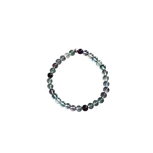 Un choix pratique pour le jardin:Bracelet fluorine 6mm