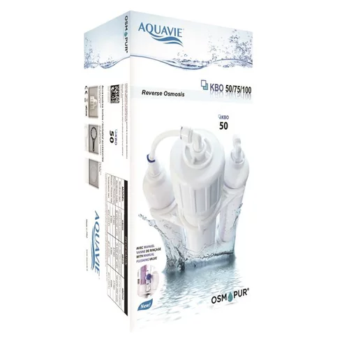 Extérieur malin:Osmoseur pour aquarium coloris blanc Aquavie kbo100 380 l/jrs