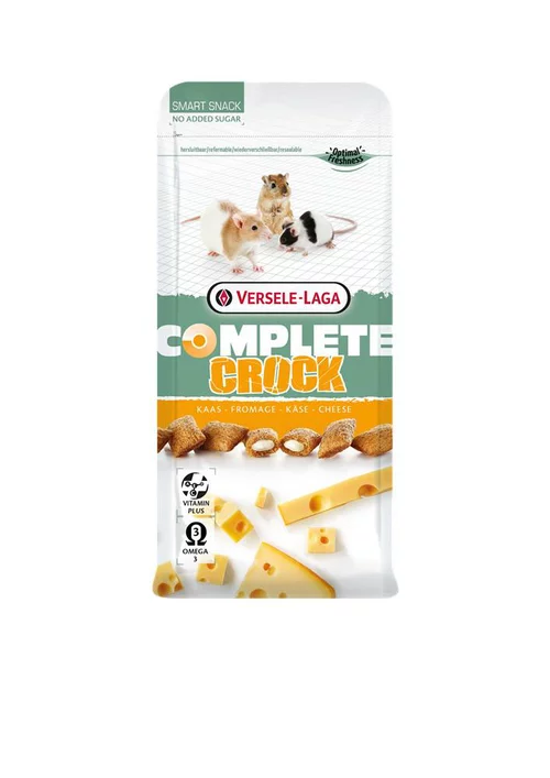 Déco au jardin:Friandise pour petits rongeurs Versele Laga Crock Complete fromage - 50 g