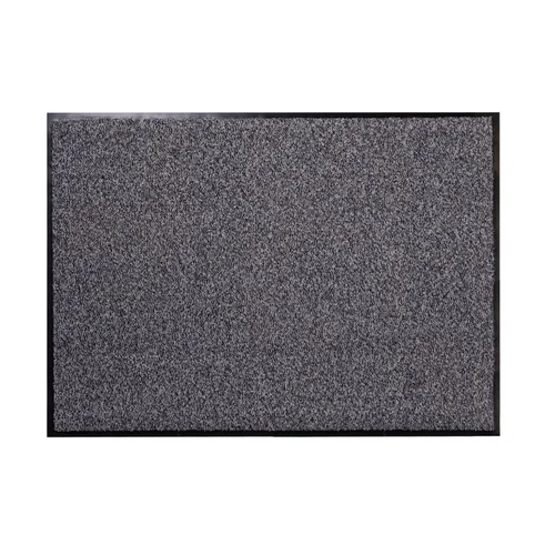 Pour un extérieur à votre image：Tapis absorbant en fibre gris Sweetsol Evolution - 60 x 40cm