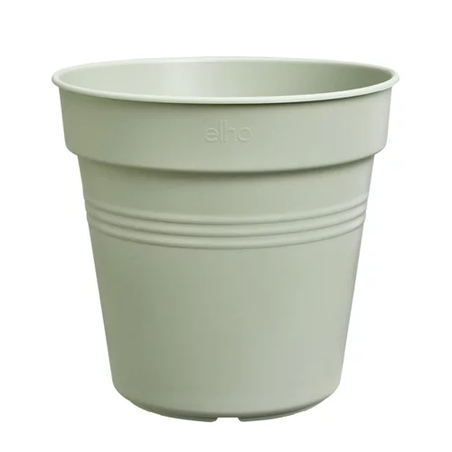 Solution maison：Pot de culture en polypropylène vert pierre Elho Green basics - Ø 40 x H 37 cm
