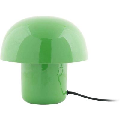 Lampe à poser en métal coloré Fat Mushroom Mini (Vert)