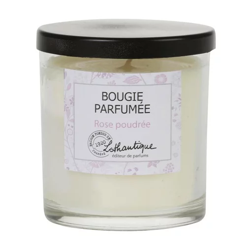 Déco jardin：Bougie à la Rose poudrée - 160 gr