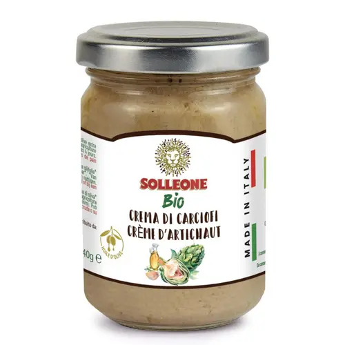 Pour valoriser vos extérieurs:Crème d'artichaut Solleone bio - 140 g